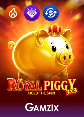 3x3 Royal Piggy Hold the Spin